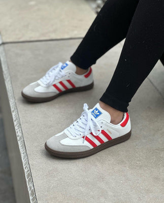 ADIDAS SAMBA LINEAS ROJAS