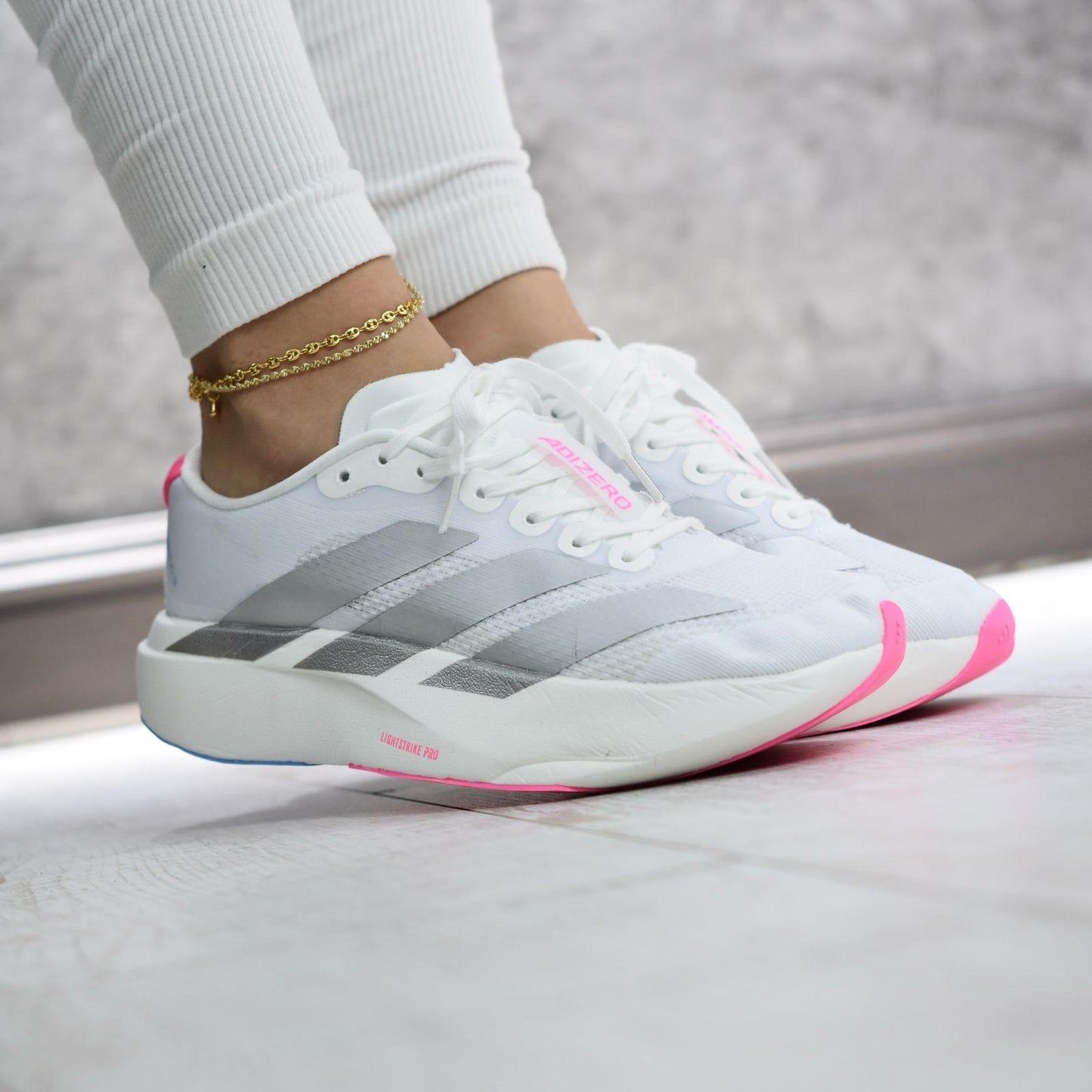 ADIDAS ADIZERO PRO GREY ROSA