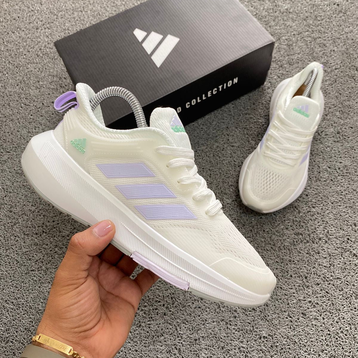 Adidas Bounce Blanco Lila