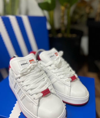 ADIDAS LEGO BLANCO ROJOS