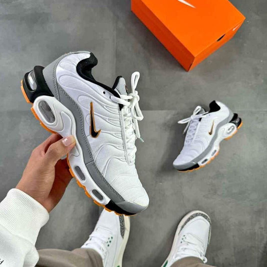 NIKE TN BLANCO LOGO AMARILLO
