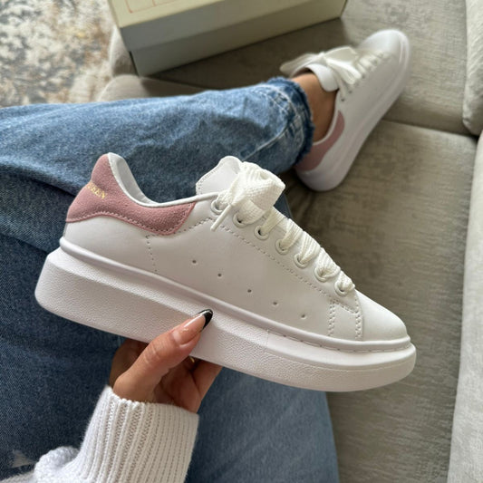 Alexander McQueen Blanco Rosado