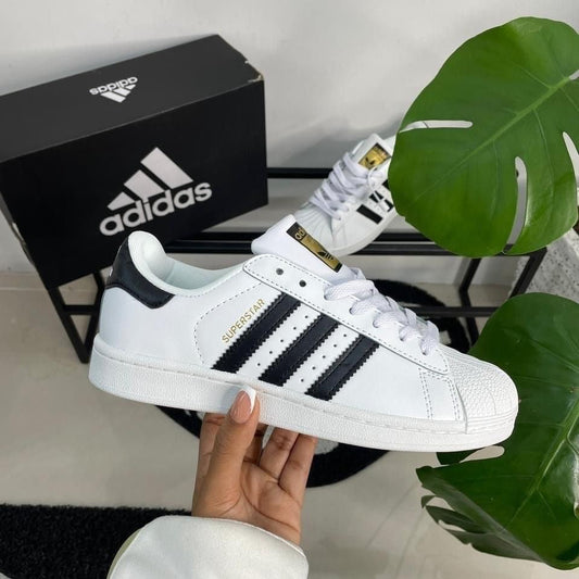 ADIDAS SUPER STAR BLANCO NEGRO
