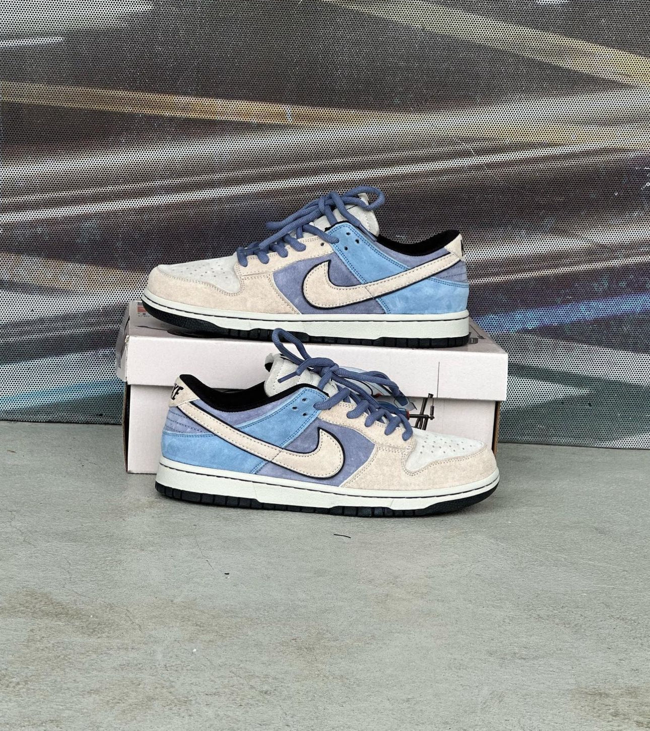 NIKE SB LOW BLANCO AZUL 506
