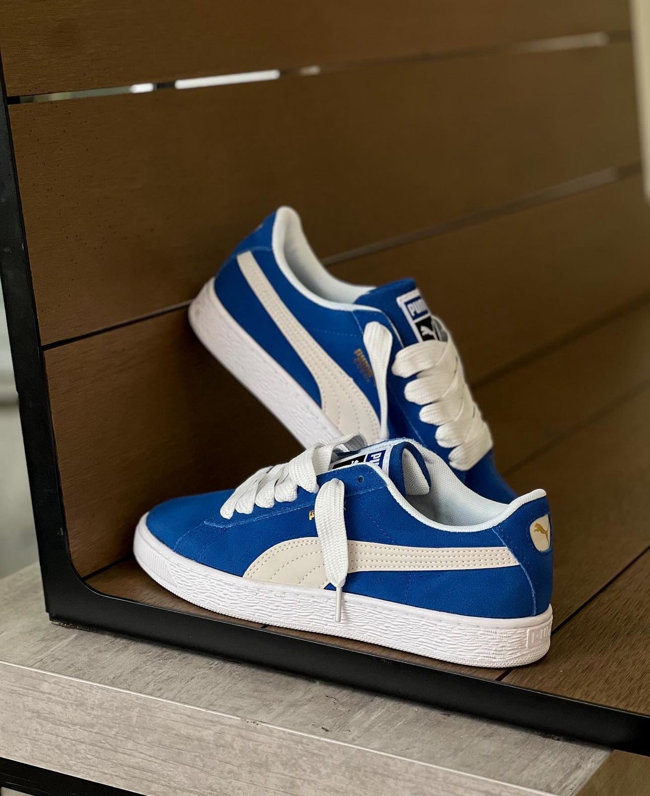 PUMA SUEDE XL BLUE