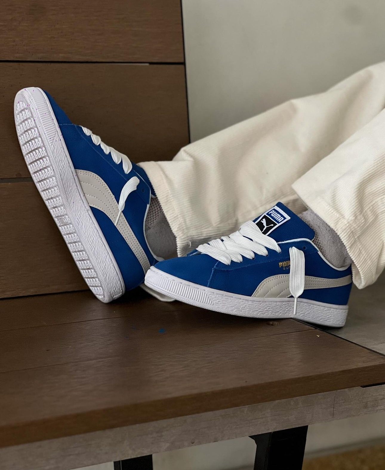 PUMA SUEDE XL BLUE