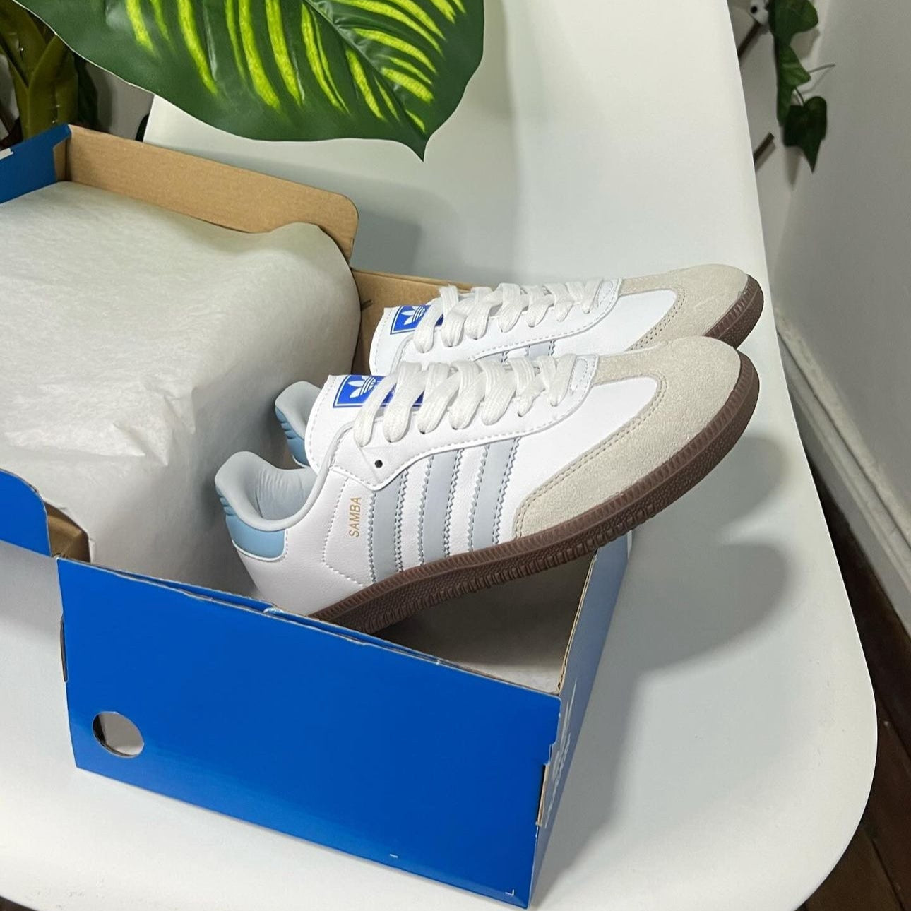 ADIDAS SAMBA BLUE SKY