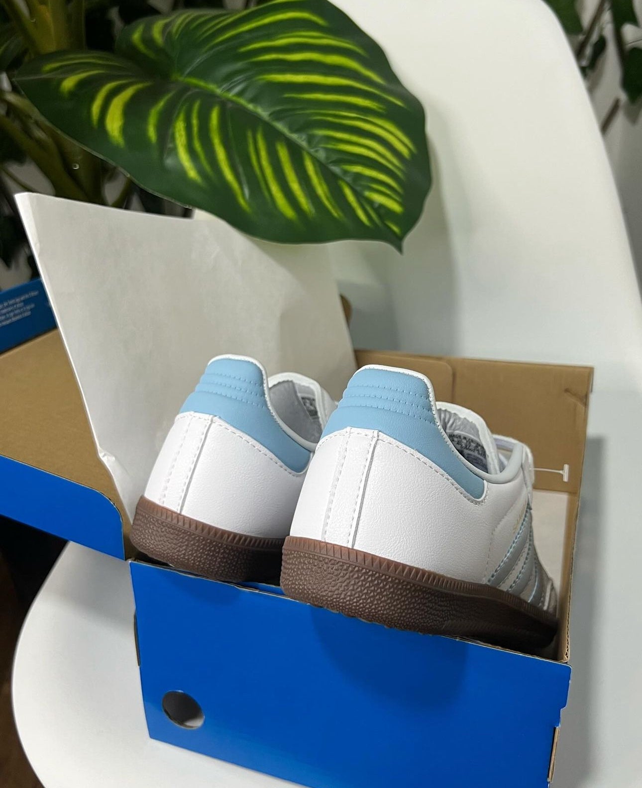 ADIDAS SAMBA BLUE SKY
