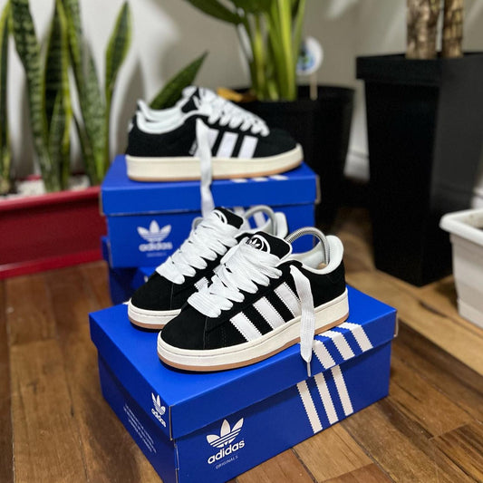 ADIDAS CAMPUS NEGROS CON BLANCO