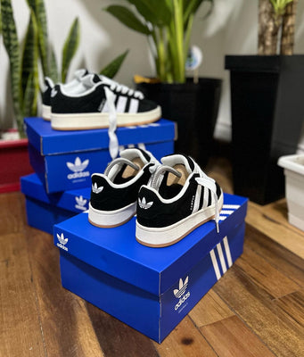 ADIDAS CAMPUS NEGROS CON BLANCO
