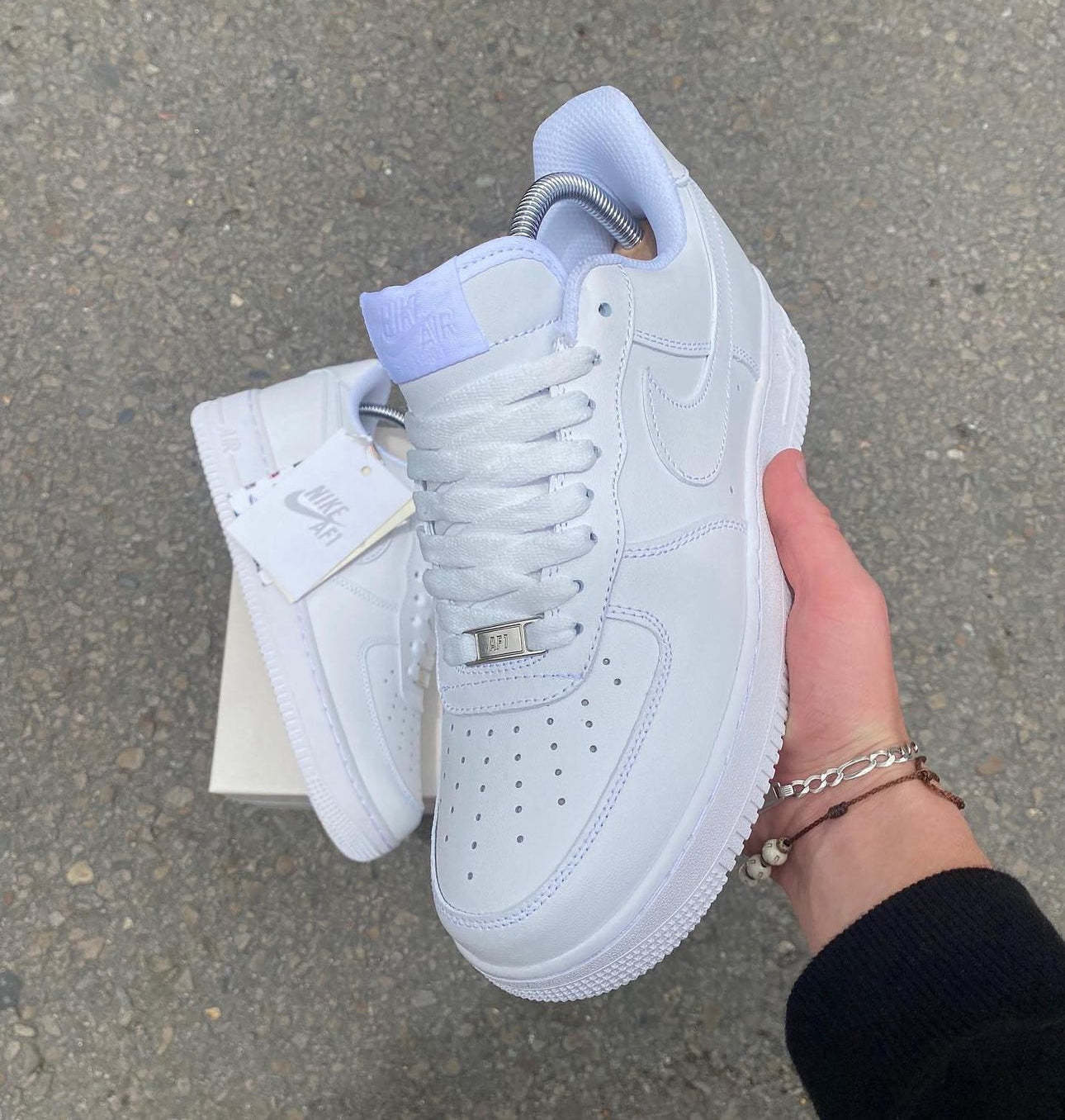 NIKE AIR FORCE ONE AF1 BLANCO CLASICOS