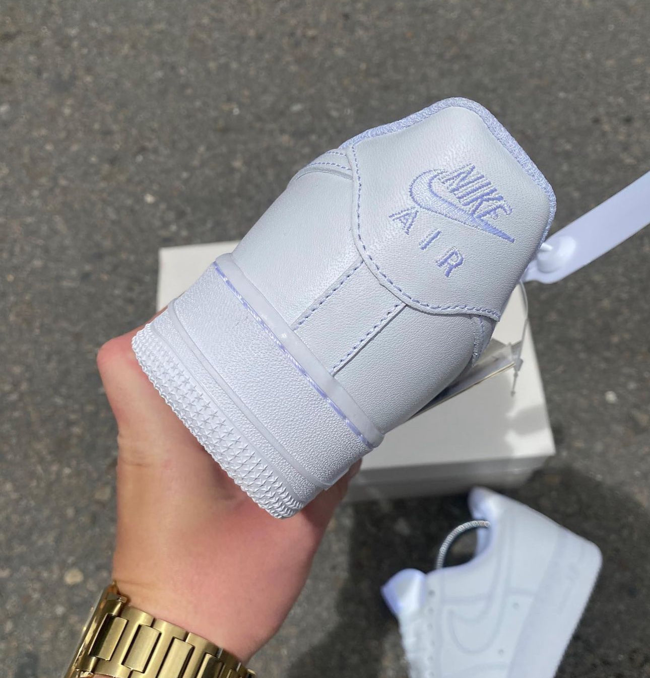 NIKE AIR FORCE ONE AF1 BLANCO CLASICOS