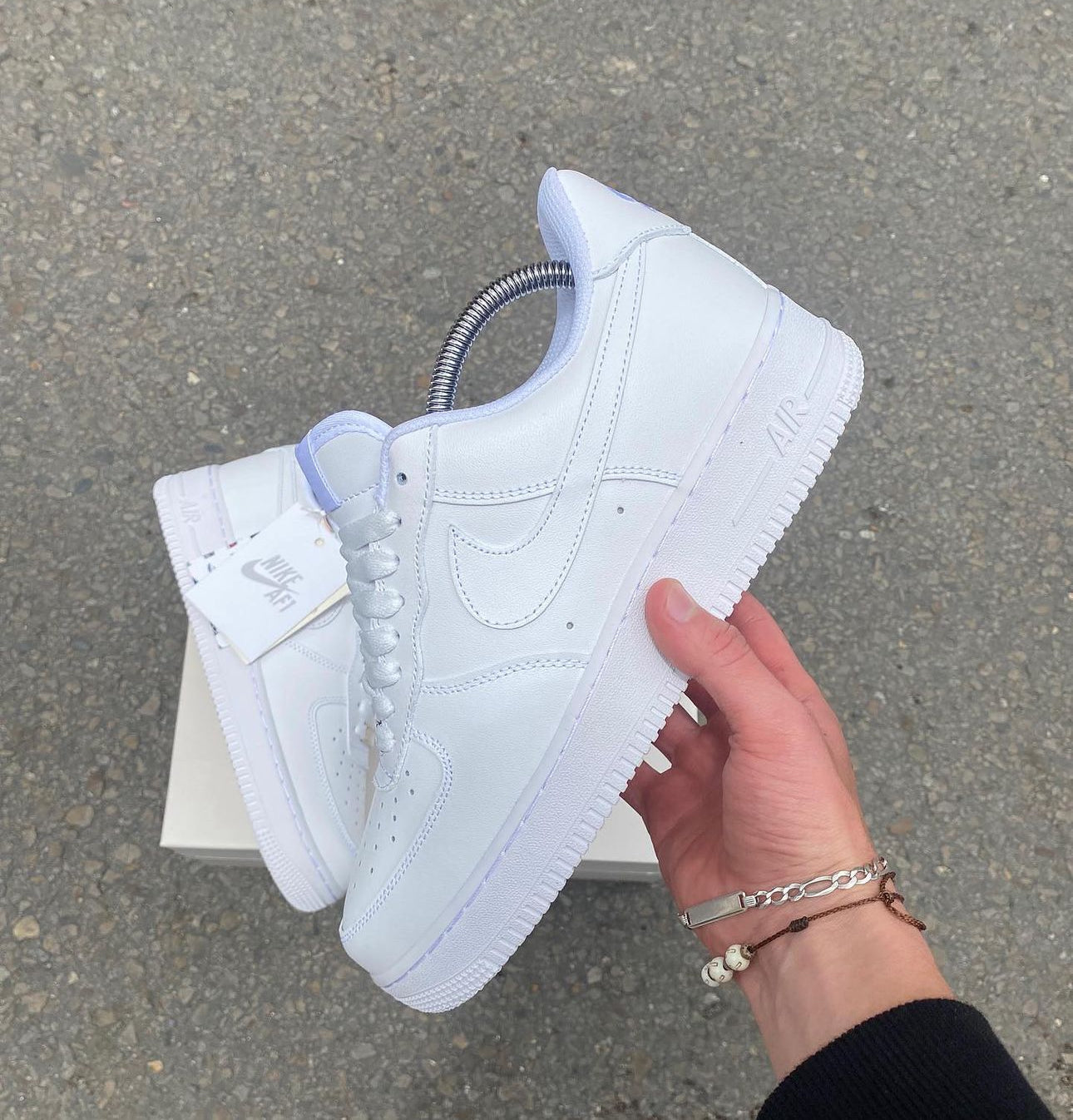 NIKE AIR FORCE ONE AF1 BLANCO CLASICOS