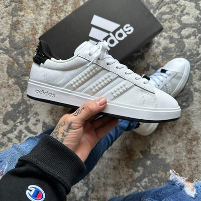 ADIDAS BLANCO NEGRO